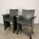 Paire de chaises Korium par Tito Agnoli pour Matteo Grassi