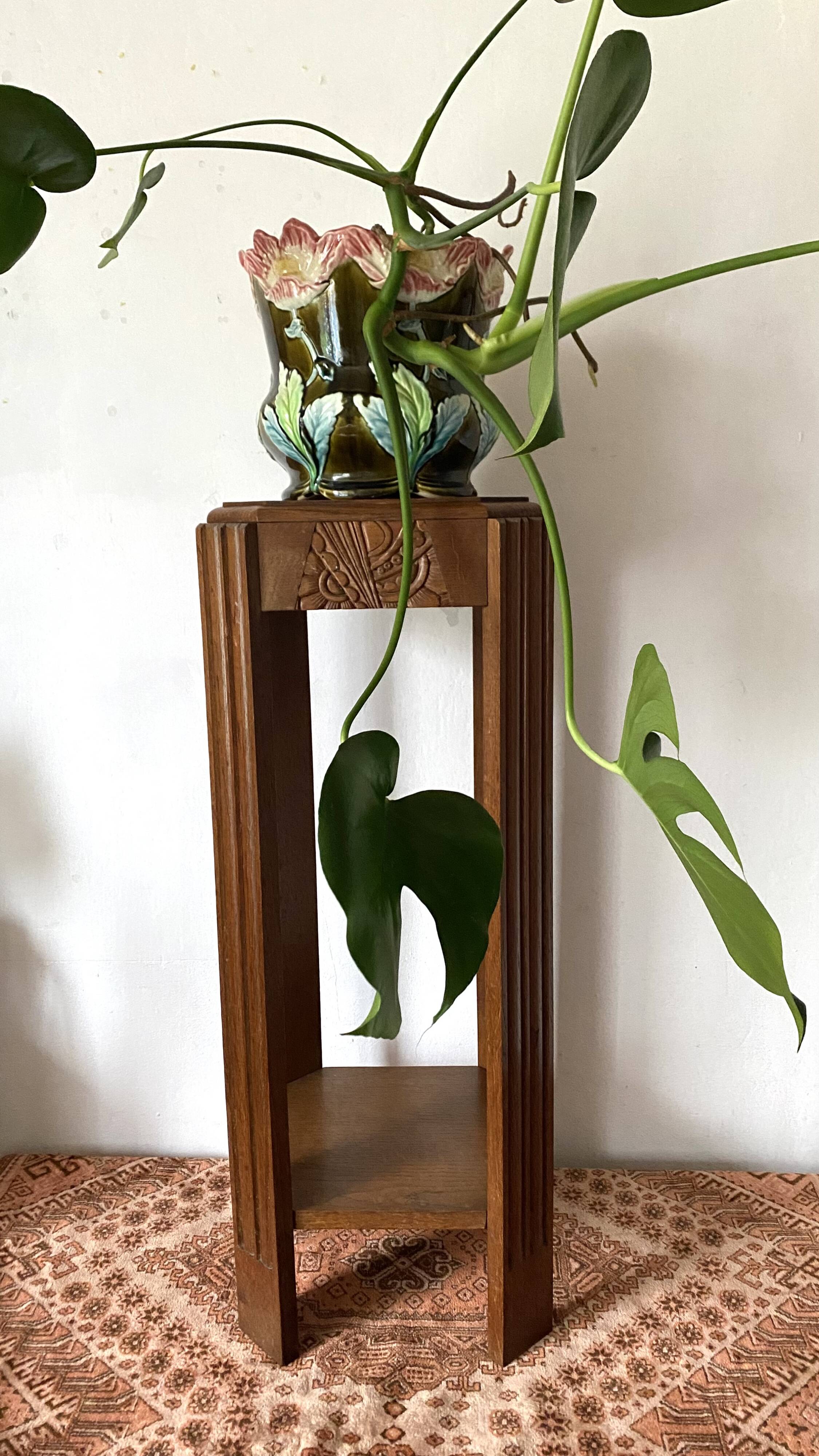 Art deco harness, plant holder
