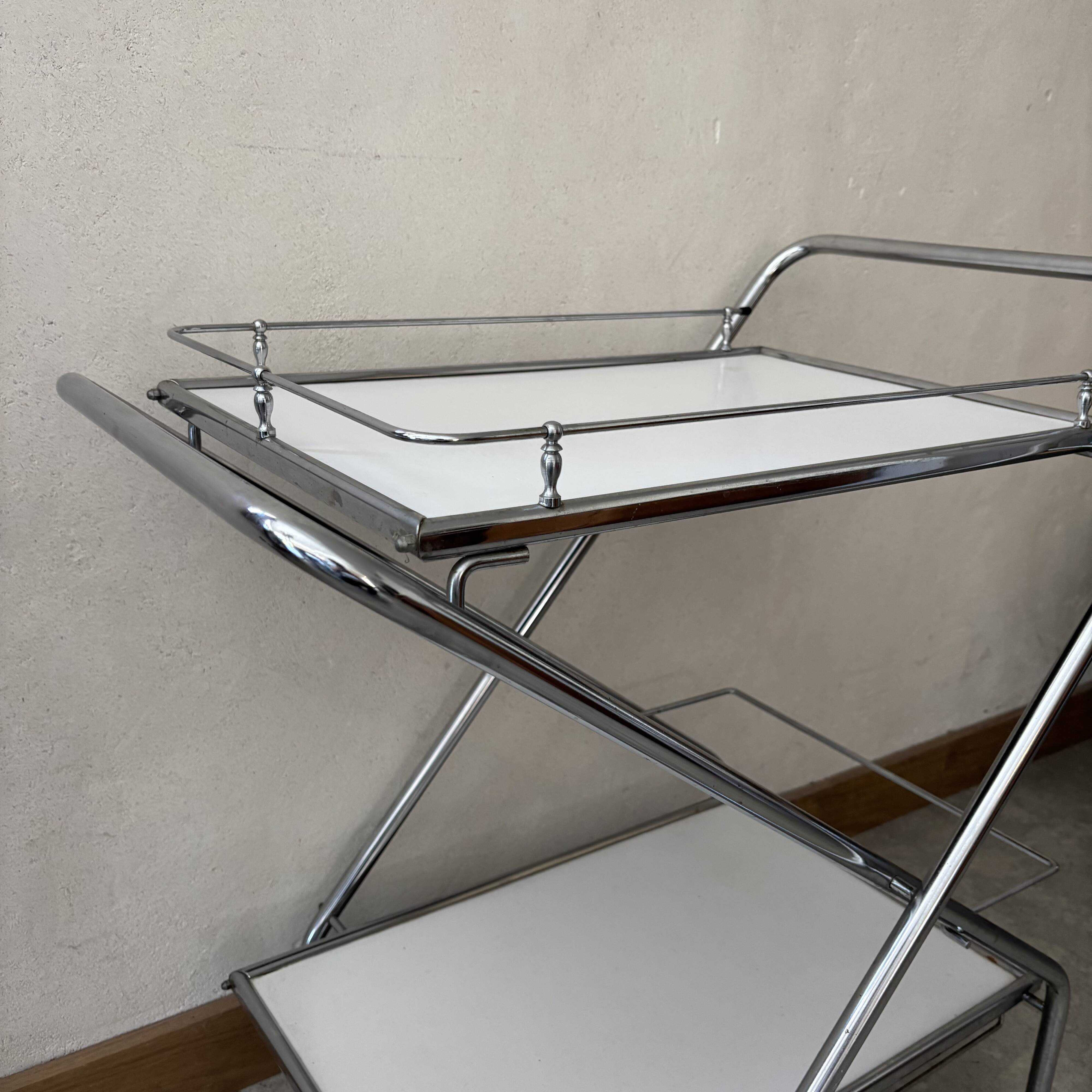 Vintage folding dessert table