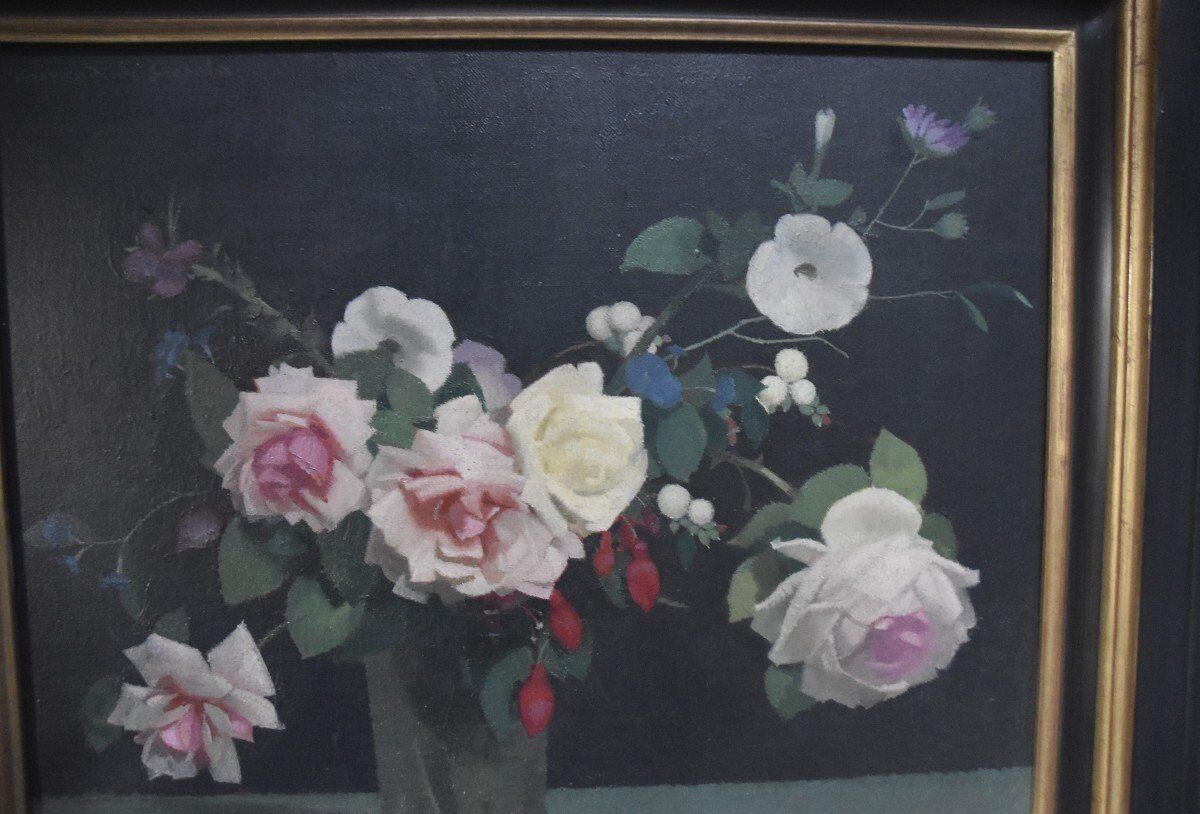 A bouquet of flowers