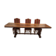 Large antique oak table, Louis XIII / XVIII century style, with a strong patina.