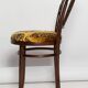Vintage beige velvet chair Tiger Dedar, Fameg factory, Poland, 1960s