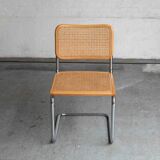 Set of 7 'Cesca' dining chairs by Marcel Breuer.