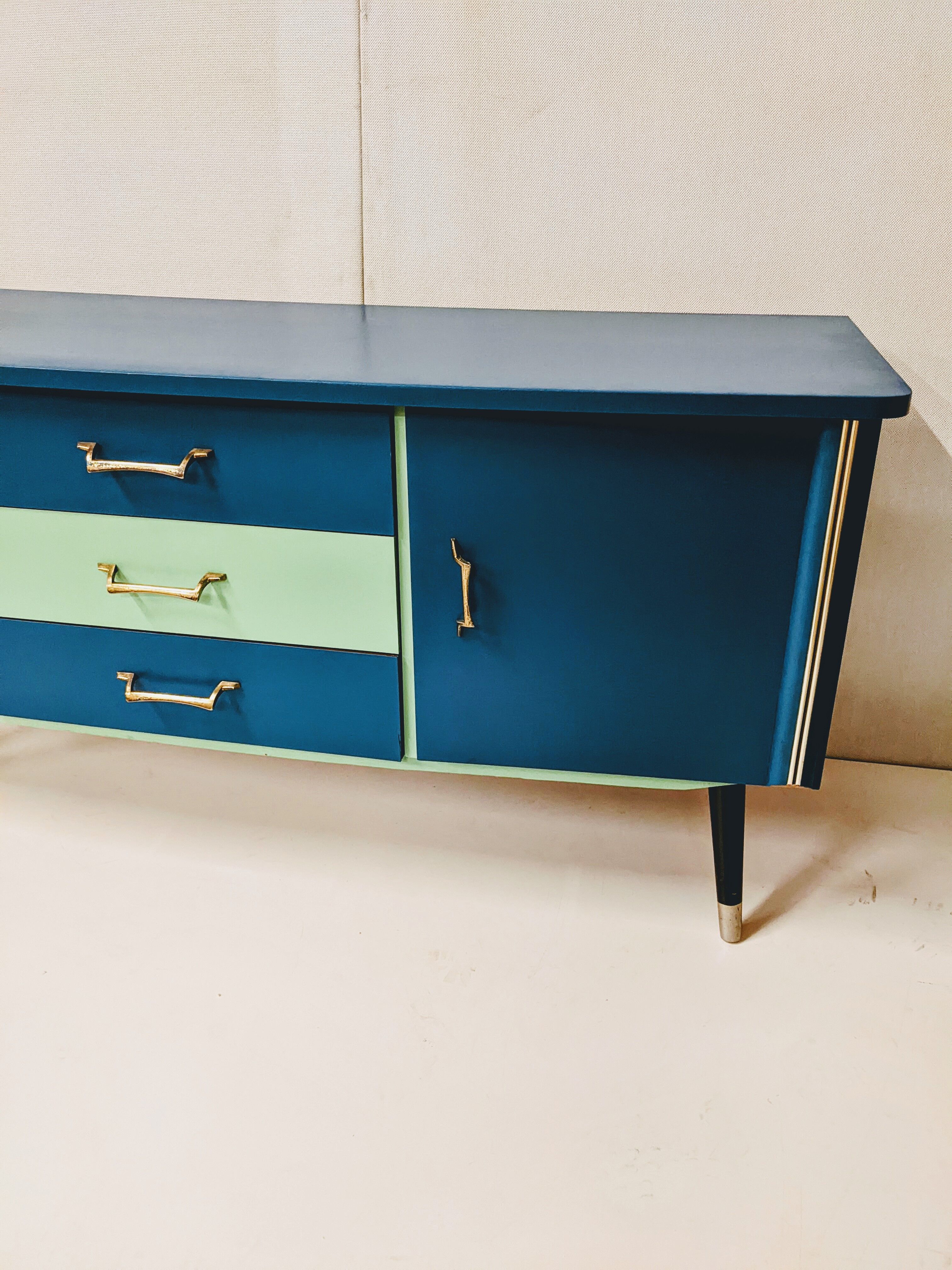 Vintage wooden sideboard