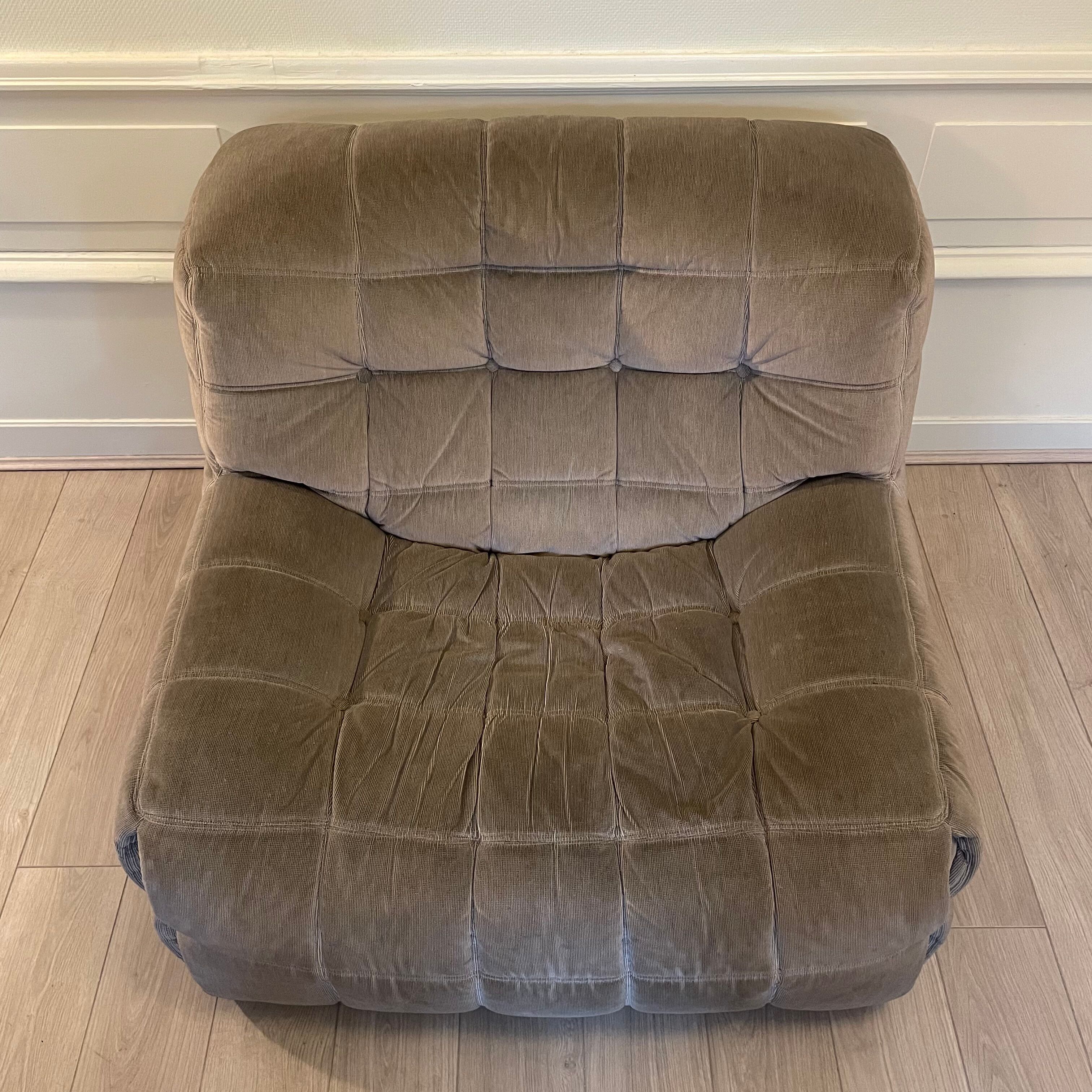 Kashima armchair by Michel Ducaroy for Ligne Roset in 1976