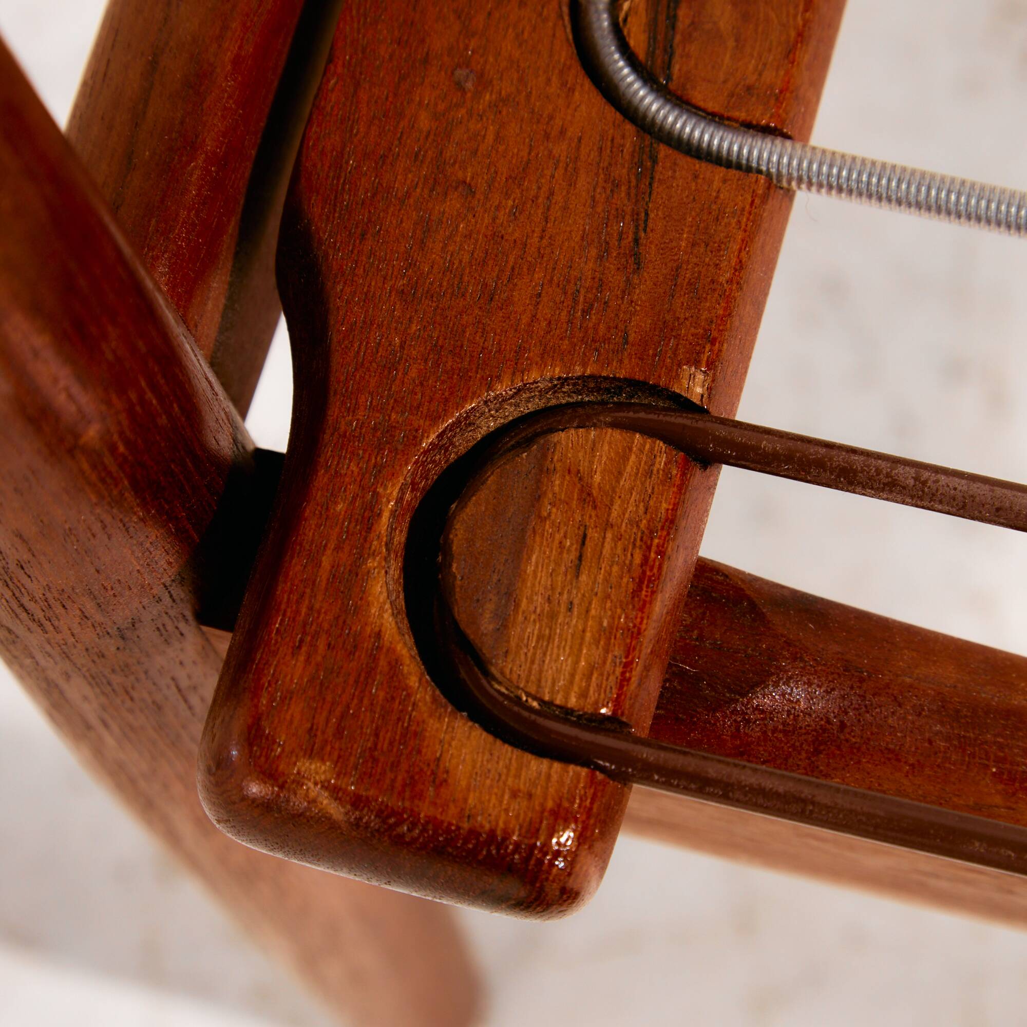 Restored teak armchair by Arne Vodder for Glostrup Møbelfabrik