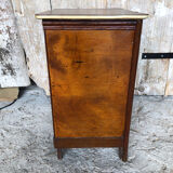 Ancien meuble bois poignée métal art déco vintage