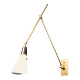 Mid Century Modern Vanity Light Brass Sconce Wall Sconce Light Modern Lighting Adjustable Lamp