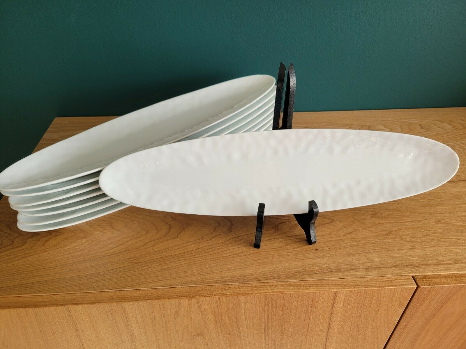 Bernardaud limoges empreinte 8 cuts oblong plates