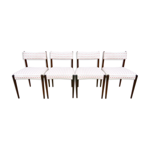 set de 4 chaises en teck