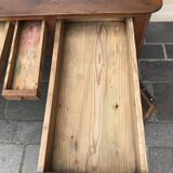 Louis Philippe desk in solid walnut