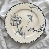 Low ironstone fruit bowl "Oxford" Choisy le Roi