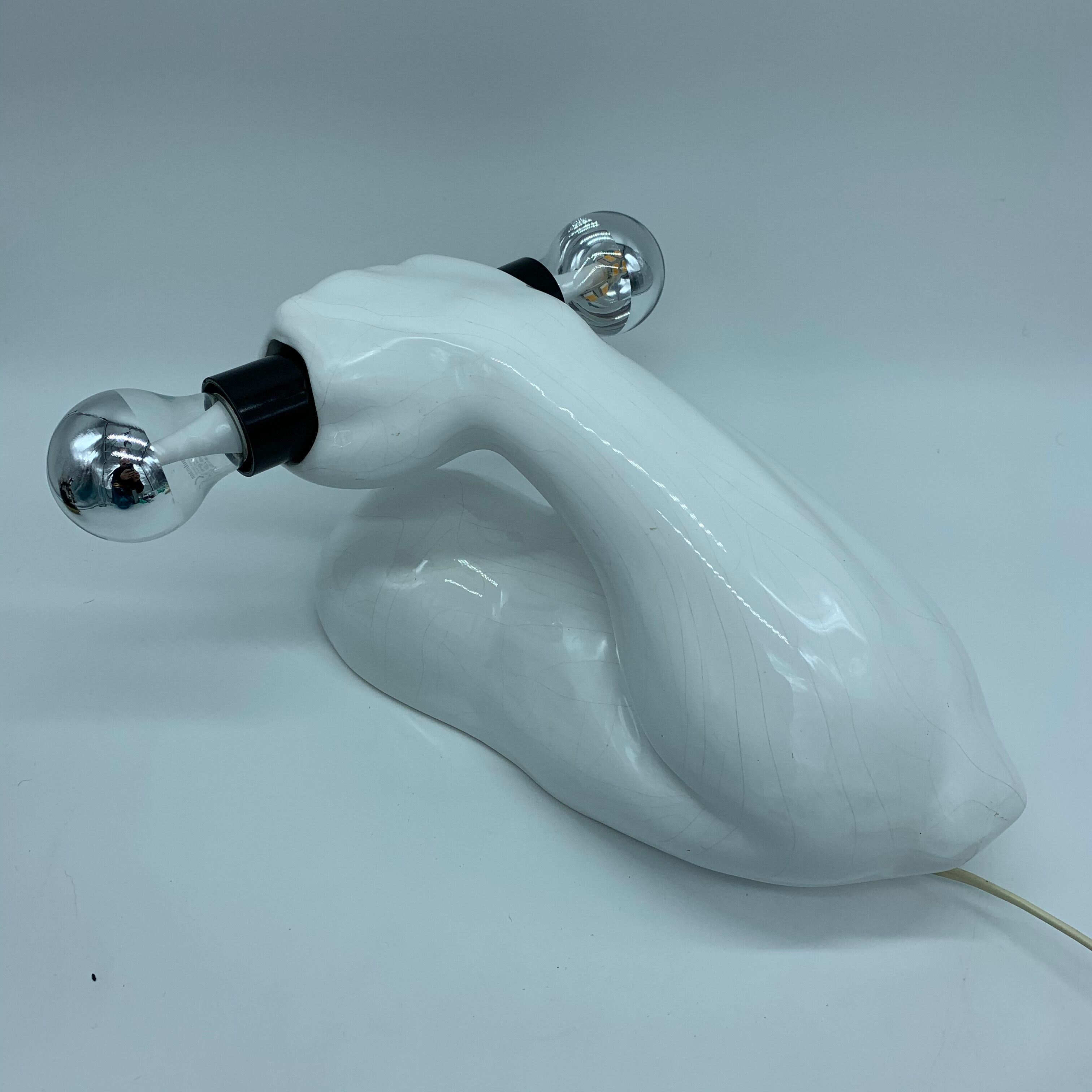 Wall light Ceramic Bras design 1980