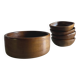 Scandinavian vintage teak tableware