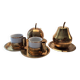 Elegant Vintage Coffee Set – Italian Art Deco, 1960s