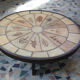 Table basse carrelée Garrigue signée Roger Capron
