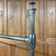 Siegel brand brass clothes rack, circa 1900