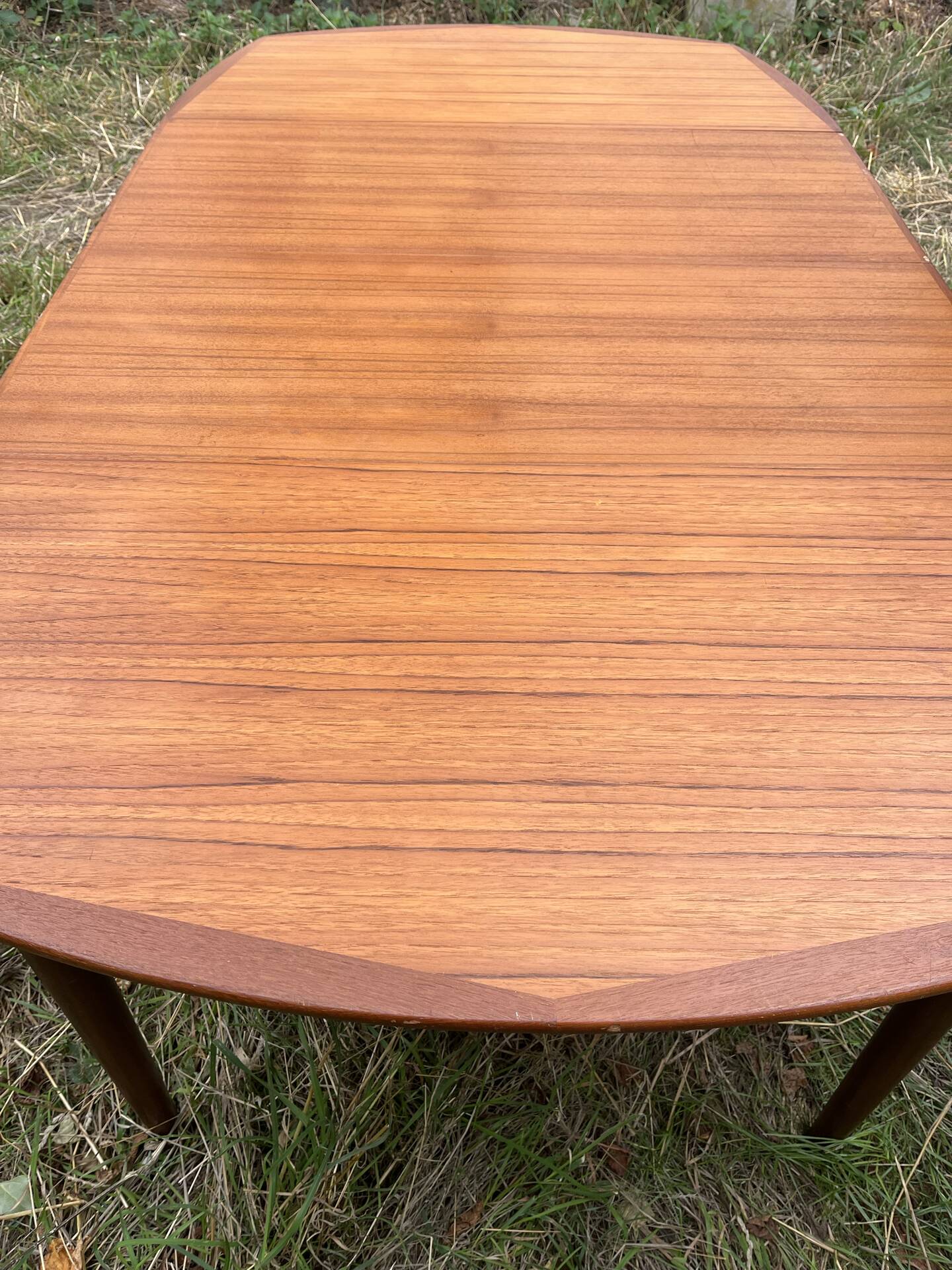 Table à rallonges bois vintage Années 60