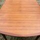 Table à rallonges bois vintage Années 60