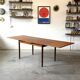 Table en teck extensible, Danemark 1960s/1970s, VNTG, Mid-C Modern