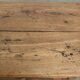 Antique 18th-century Southern European coffee table made of chestnut wood