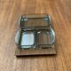 Mid-Century Danish Teak Cabaret Trays with Holmegaard Glasses, 1960s, Set of 4
