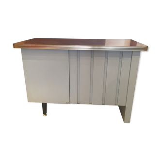 Small metal desk