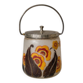 Seau à biscuits art déco