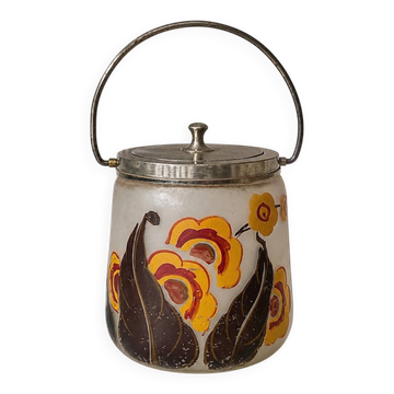 Art Deco biscuit barrel