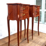 Pair of Revel Marquetry's Chevets