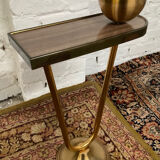 Standing ashtray with shelf from the 60s and 70s