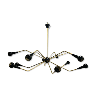 Lampe à suspension Spoutnik, années 60