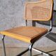 Pair of Cesca B32 chrome and cane chairs Designer Marcel Breuer