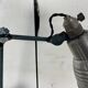 Vintage Gras Ravel lamp n°201 blue patina