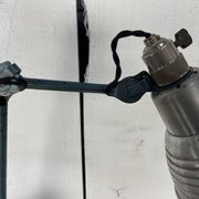 Vintage Gras Ravel lamp n°201 blue patina