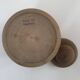 large pot with turned wooden lid
