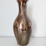 Iridescent ceramic vase