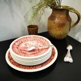 Set of 6 dessert plates and the Villeroy & Boch Rusticana serving dish