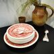 Set of 6 dessert plates and the Villeroy & Boch Rusticana serving dish