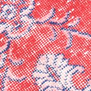 2x8 red classic vintage runner rug, 245x73cm