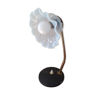 Lampe ancienne avec tulipe