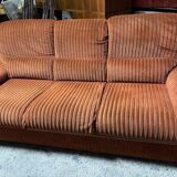 Vintage velvet sofa