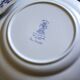 8 romantic blue Lunéville Sarreguemines dinner plates