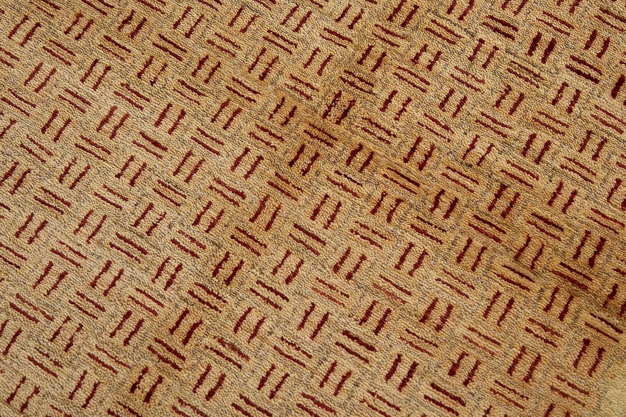 Turkish Handknotted Wool Oushak Rug 96 cm x 147 cm