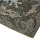 Handmade Hi-Low Pile Turkish 1980s 191 cm x 296 cm Grey Rug
