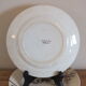 3 plates with hors d'oeuvre in Terre de Fer HB Choisy bird decoration