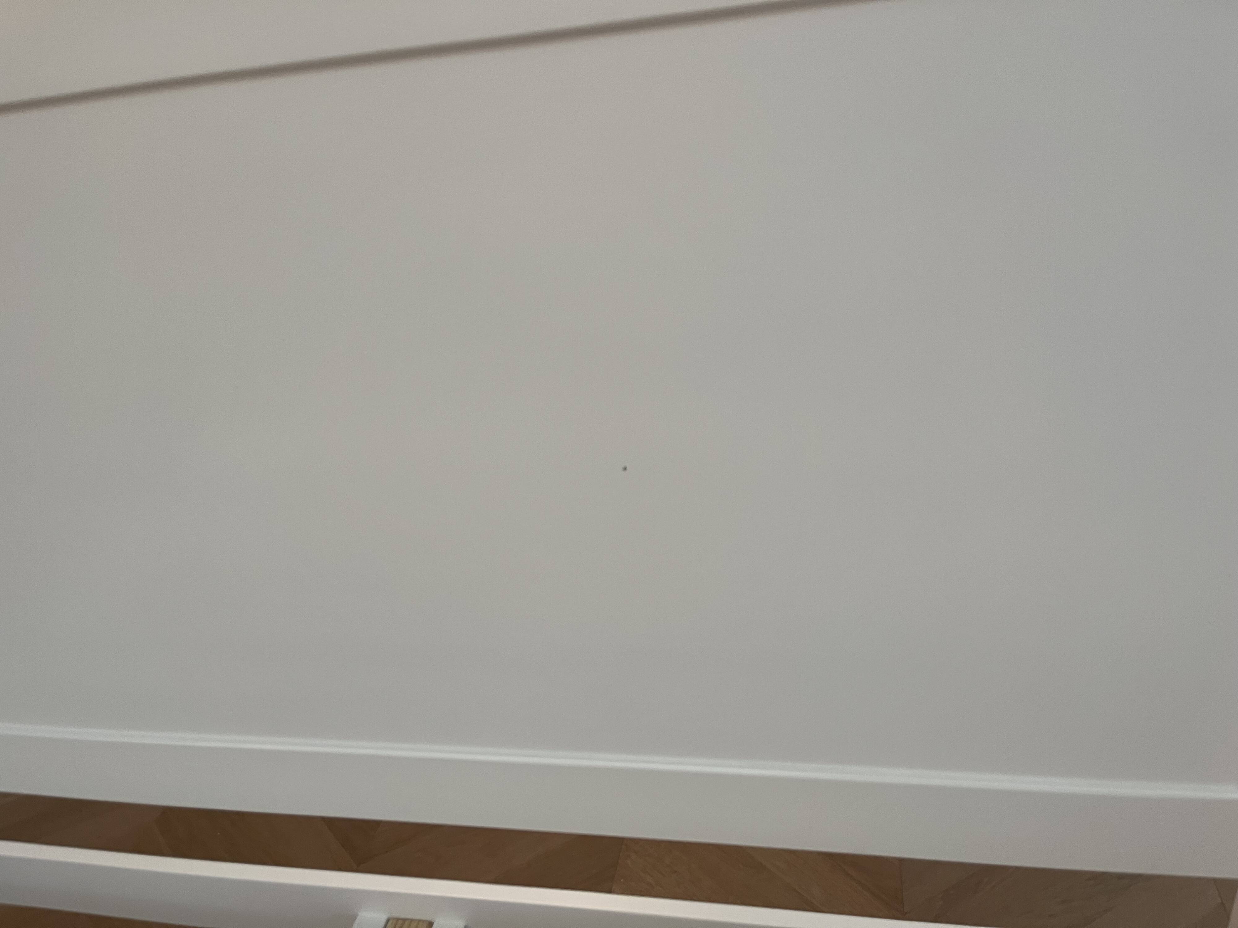 White double bed in contemporary wood, 160x200 cm