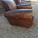 Pair of club chairs