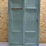 Parisian wardrobe with 2 sliding doors