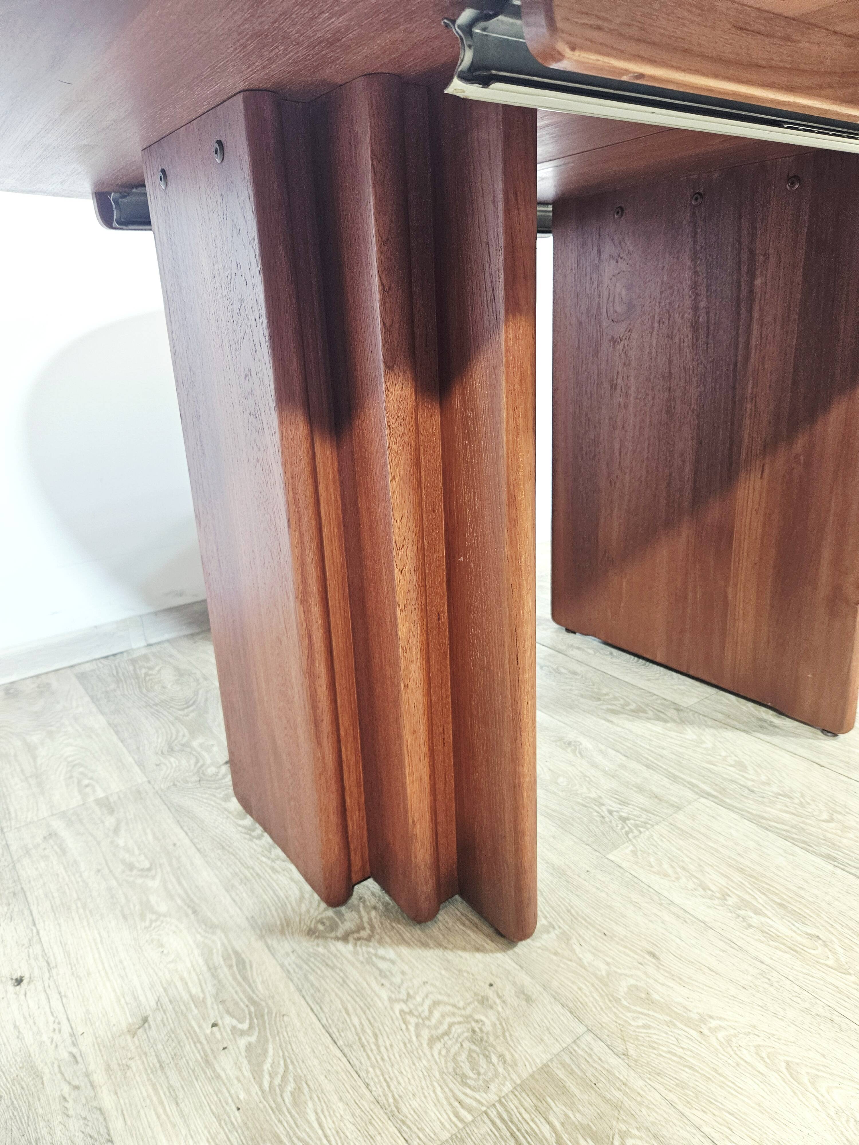 Extendable table/Teak /S.Burchardt-Nielsen (Møbel Fabrik)/Denmark 1980s